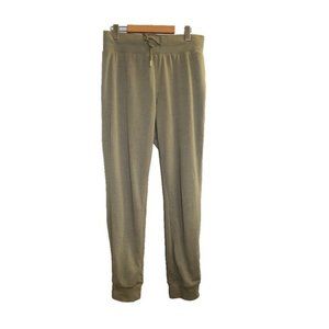 H&M Olive Green Cuffed Jogger Sweatpants